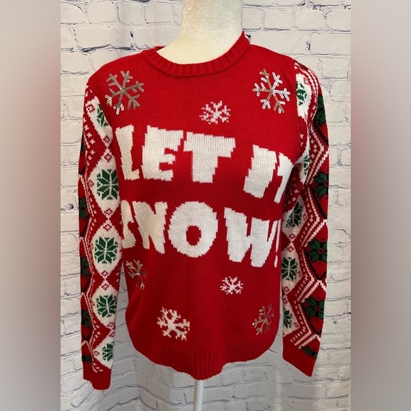 Forever 21 “Ugly” Christmas Sweater medium - Picture 1 of 5